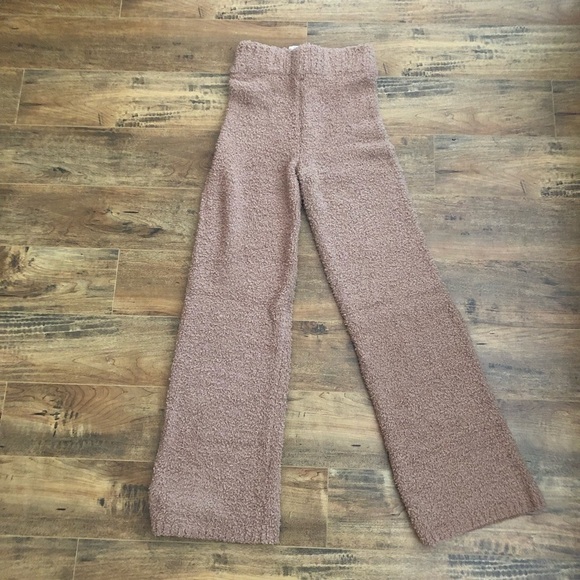 𝅺**NWT** SKIMS Cozy Knit Pants Camel XXS/XS - Picture 8 of 12